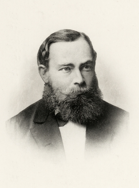 Portrait photograph of Gottlob Frege.