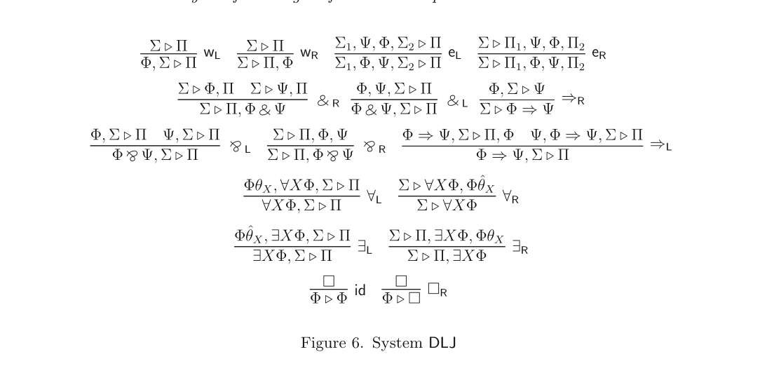 Figure 6. System DLJ